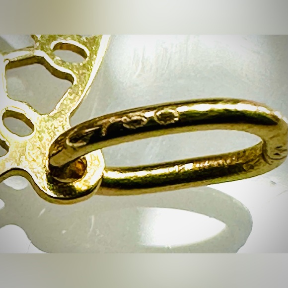 Dream Catcher Pendant. 💛 Real 18(18k) Karat Solid Gold Jewelry - Picture 8 of 10